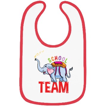 Discover Back To School Elephant School Team Bibs