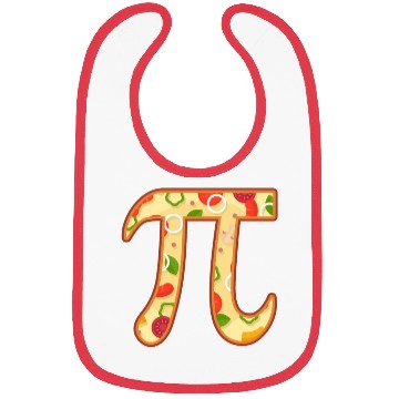 Discover Pizza Pi Day Pizza Eater Italian Mathematician Bibs