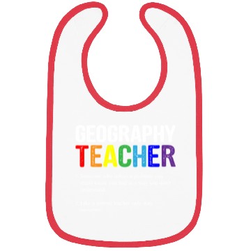 Discover Geography teacher definition, Geography teacher Bibs