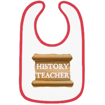 Discover History Teacher Bibs