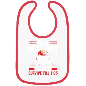 Discover Team Night Firefighter Survive till 7:05 Overnight Bibs