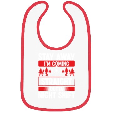 Discover Funny Night Shift Firemen Humor Firefighter Bibs