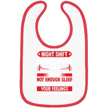 Discover Night Shift Firefighter Fire Hose Mask Firemen Bibs
