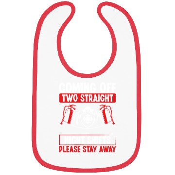 Discover Night Shift Firefighter Two Straight Shift Firemen Bibs