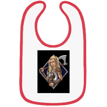 Discover Female Nordic Viking Warrior Bibs