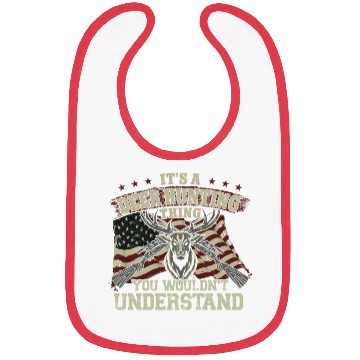 Discover Buck Deer Hunting Hunter Vintage Bibs