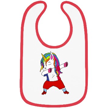 Discover France Soccer Dabbing Gift Bibs