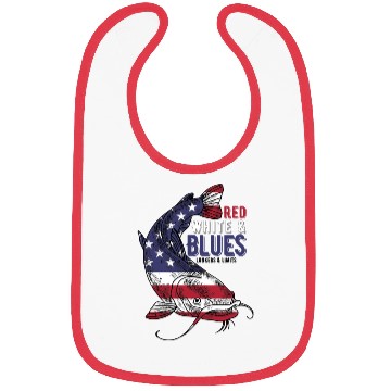 Discover Red, White, & Blues Bibs
