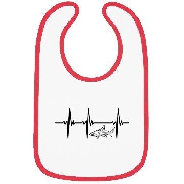 Discover Heartbeat For Elegant Vintage Ocean Sharks Bibs
