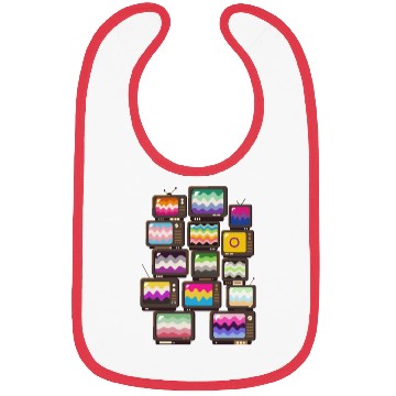 Discover Retro TVs Bibs