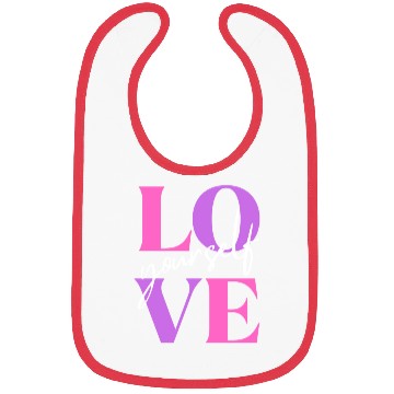 Discover Love Yourself Bibs