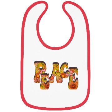 Discover Psychedelic Peace Bibs