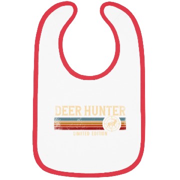 Discover Buck Deer Hunting Hunter Retro Bibs