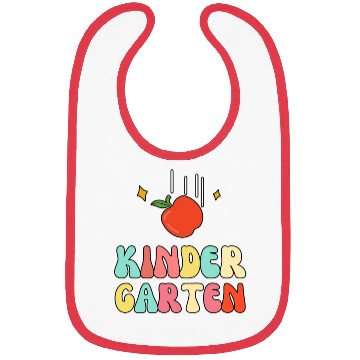 Discover Groovy Hello Kindergarten Vibes Retro Bibs