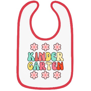 Discover Groovy Hello Kindergarten Vibes Retro Bibs