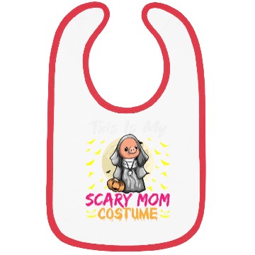 Discover This Is My Scary Mom Costume Funny Halloween Bibs