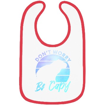 Discover Happy Capybara Animal Lover Bibs