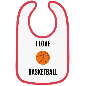 Discover I love basketball Bibs