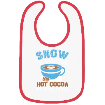 Discover Snow Is Falling Hot Cocoa Is Calling Ice Cold Bibs