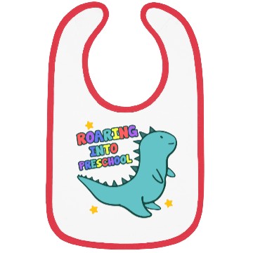 Discover Roaring Into Preschool Cute Dinosaur Back To Bibs