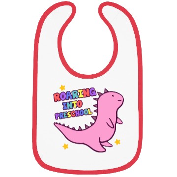 Discover Roaring Into Preschool Cute Dinosaur Back To Bibs