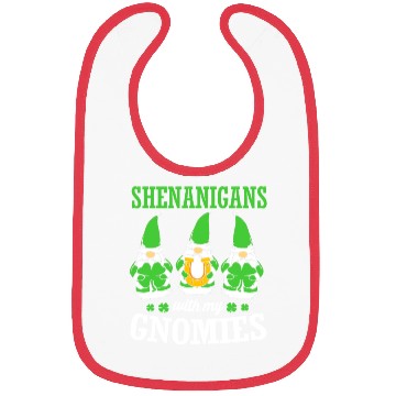 Discover Clover St Patricks Day Shenanigans With My Gnomies Bibs