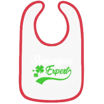 Discover Shenanigans Expert Funny St Patrick Day Bibs