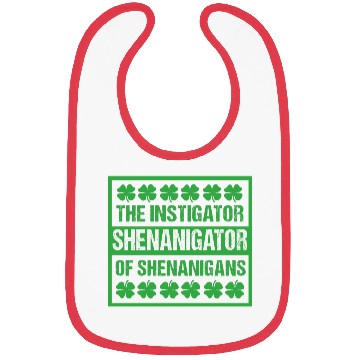 Discover Funny Shenanigans St Patricks Day Shenanigator Bibs