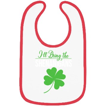 Discover Clover Shamrock Ill Bring The Shenanigans Bibs
