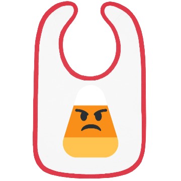 Discover Angry Candy Corn Halloween Costume Bibs