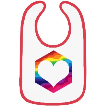 Discover LGBT Gay Lesbian Pride Flag Equality Pride Month Bibs