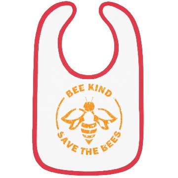 Discover Bee Kind Save The Bees Bibs