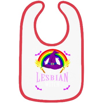 Discover I m The Lesbian Witch For Halloween New Bibs
