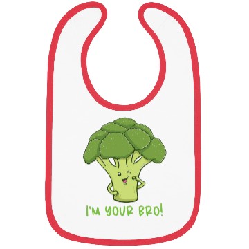 Discover I m Your Bro for Broccoli Lover Bibs