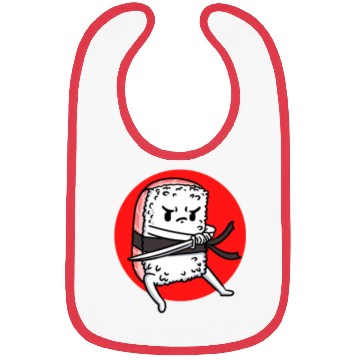 Discover Sushi Samurai For Sushi Lover Bibs