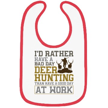 Discover Buck Deer Hunting Hunter I'd Bibs