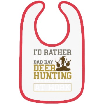 Discover Buck Deer Hunting Hunter I'd Bibs