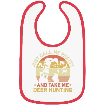 Discover Buck Deer Hunting Hunter Girl Bibs