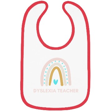 Discover Dyslexia Teacher Bibs