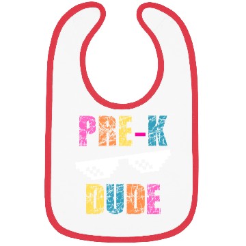 Discover Kids Kindergarten Dude Bibs Back To School