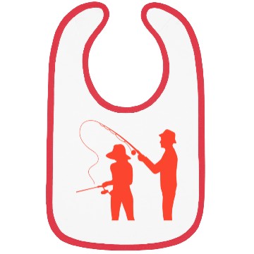 Discover couple fisching dad daughter friends relax lovers Bibs