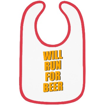 Discover Will Run For Beer Bibs