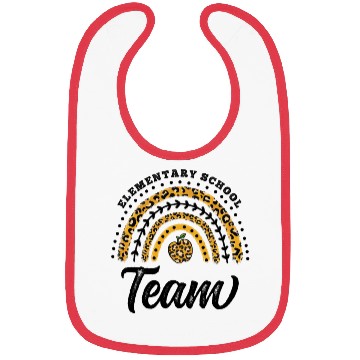 Discover Elementary School Team Rainbow Back To School Bibs