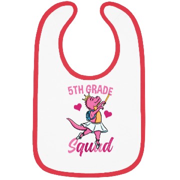 Discover 5th Grade Squad Ballet Back To School Girls Bibs
