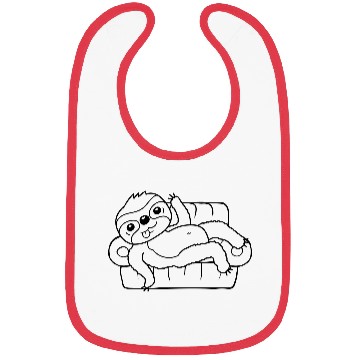 Discover Home sofa sloth chill Bibs