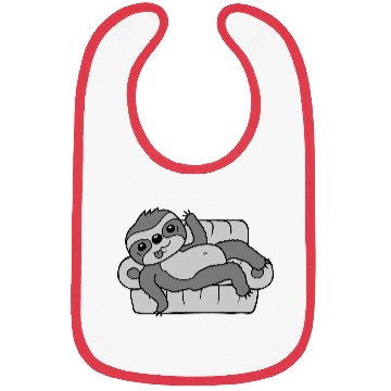 Discover Sofa sloth chill home Bibs