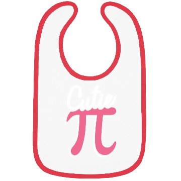Discover Cutie Pi Funny Pi Day Math Geek Bibs