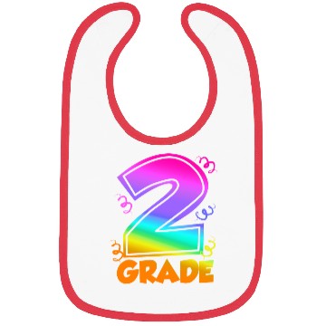 Discover Back To School Teacher Students 2nd Grade Bibs