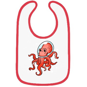 Discover Octopus Astronaut For Octopus Lover Bibs