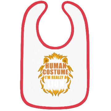 Discover This Is My Human Costume I m Really A Lion Bibs